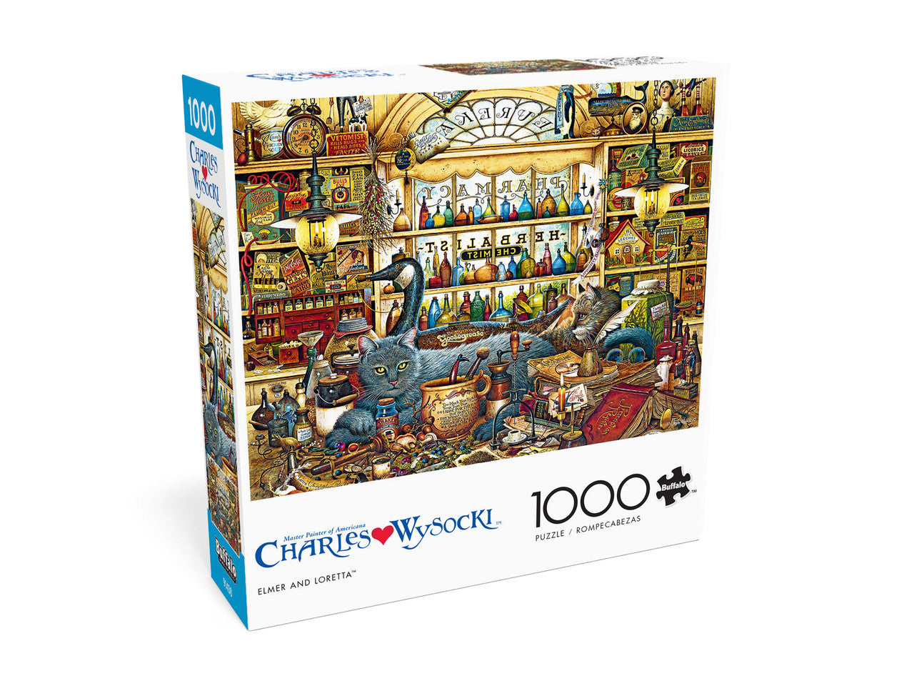 Charles Wysocki: Elmer and Loretta 1000 Piece Puzzle