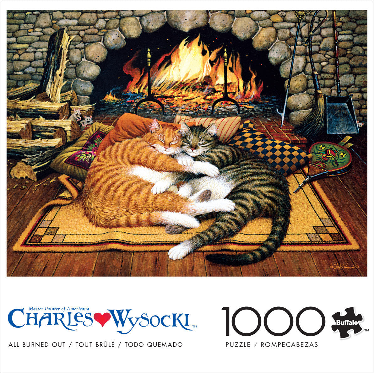 Charles Wysocki: All Burned Out 1000 Piece Puzzle