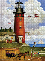 Charles Wysocki: Daddy's Coming Home 1000 Piece Puzzle