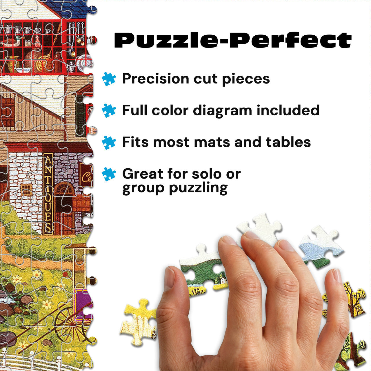Charles Wysocki: Rainbow's End 1000 Piece Puzzle – Buffalo Games