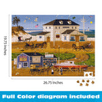 Charles Wysocki: Stoney Bay 1000 Piece Puzzle