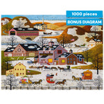 Charles Wysocki: Gifts, Antiques, Cakes 1000 Piece Puzzle