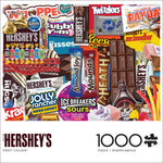 1000pc Collage: Hershey's Candy: Sweet Collage 1000 Piece Puzzle