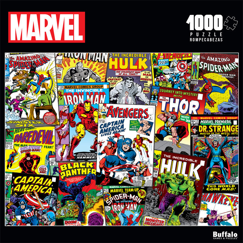 Collage: Marvel - Comic Book Collage 1000 Piece Puzzle