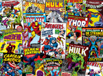 Collage: Marvel - Comic Book Collage 1000 Piece Puzzle