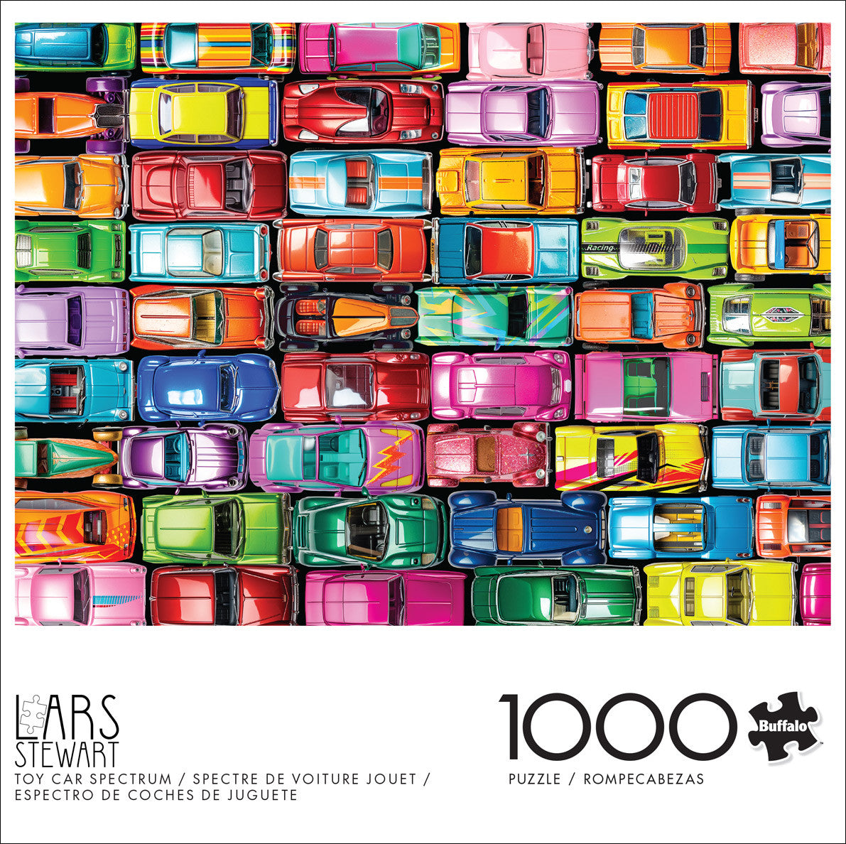 Lars Stewart: Toy Car Spectrum 1000 Piece Puzzle