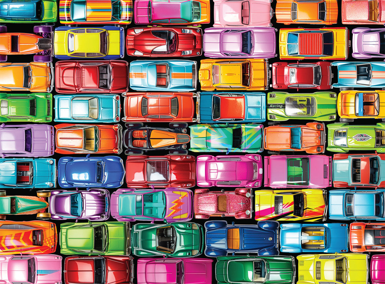 Lars Stewart: Toy Car Spectrum 1000 Piece Puzzle