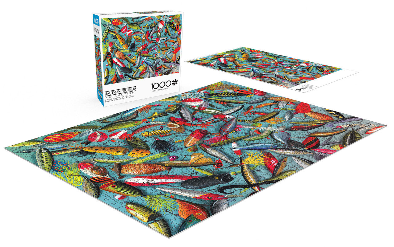 Hautman Brothers: Collage: A Luring Collage 1000 Piece Puzzle
