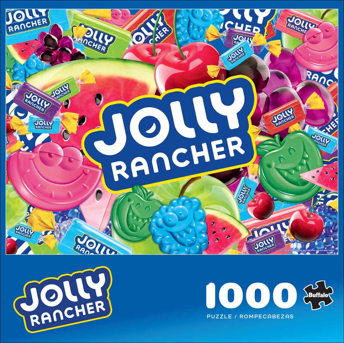 Collage: Jolly Rancher Collage 1000 Piece Puzzle