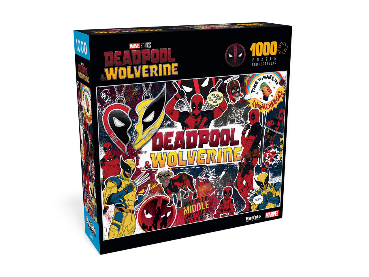 Collage: Marvel - Deadpool & Wolverine 1000 Piece Puzzle