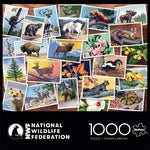 National Wildlife Federation Stamps Collage 1000 Piece Puzzle
