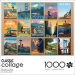 Collage: Brilliant Travel 1000 Piece Puzzle