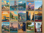 Collage: Brilliant Travel 1000 Piece Puzzle