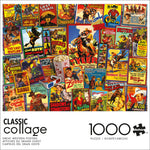 Collage: Great Western Posters 1000 Piece Puzzle