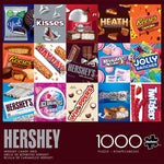 Collage: Hershey Candy Grid 1000 Piece Puzzle