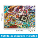 Aimee Stewart Vintage USA Travel 1000 Piece Puzzle
