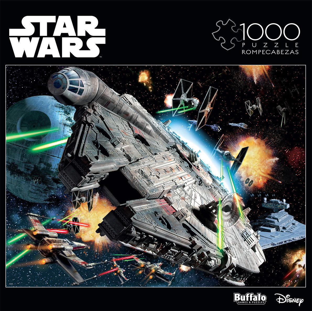 Star Wars - Punch It! 1000 Piece Puzzle