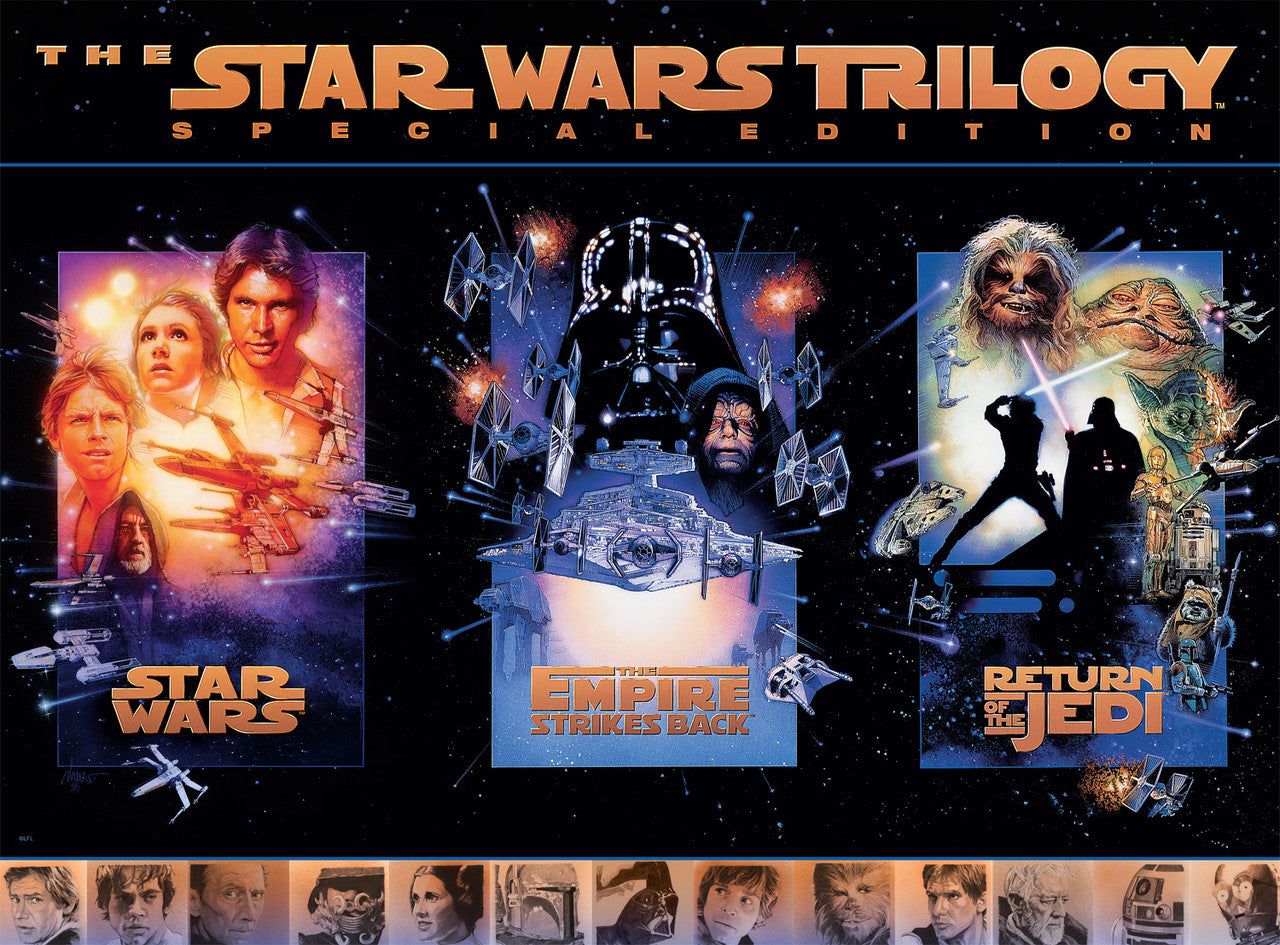 Star Wars - The Star Wars Trilogy 1000 Piece Puzzle