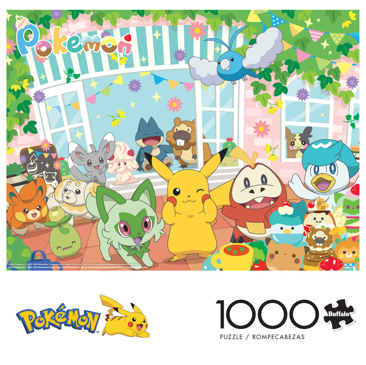 Pokemon Happy Cafe 1000 Piece Puzzle