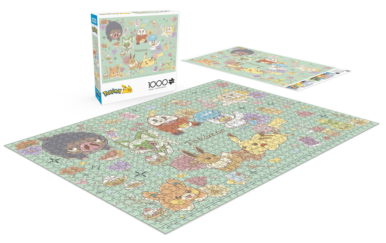 Pokémon Flower Cafe 1000 Piece Puzzle