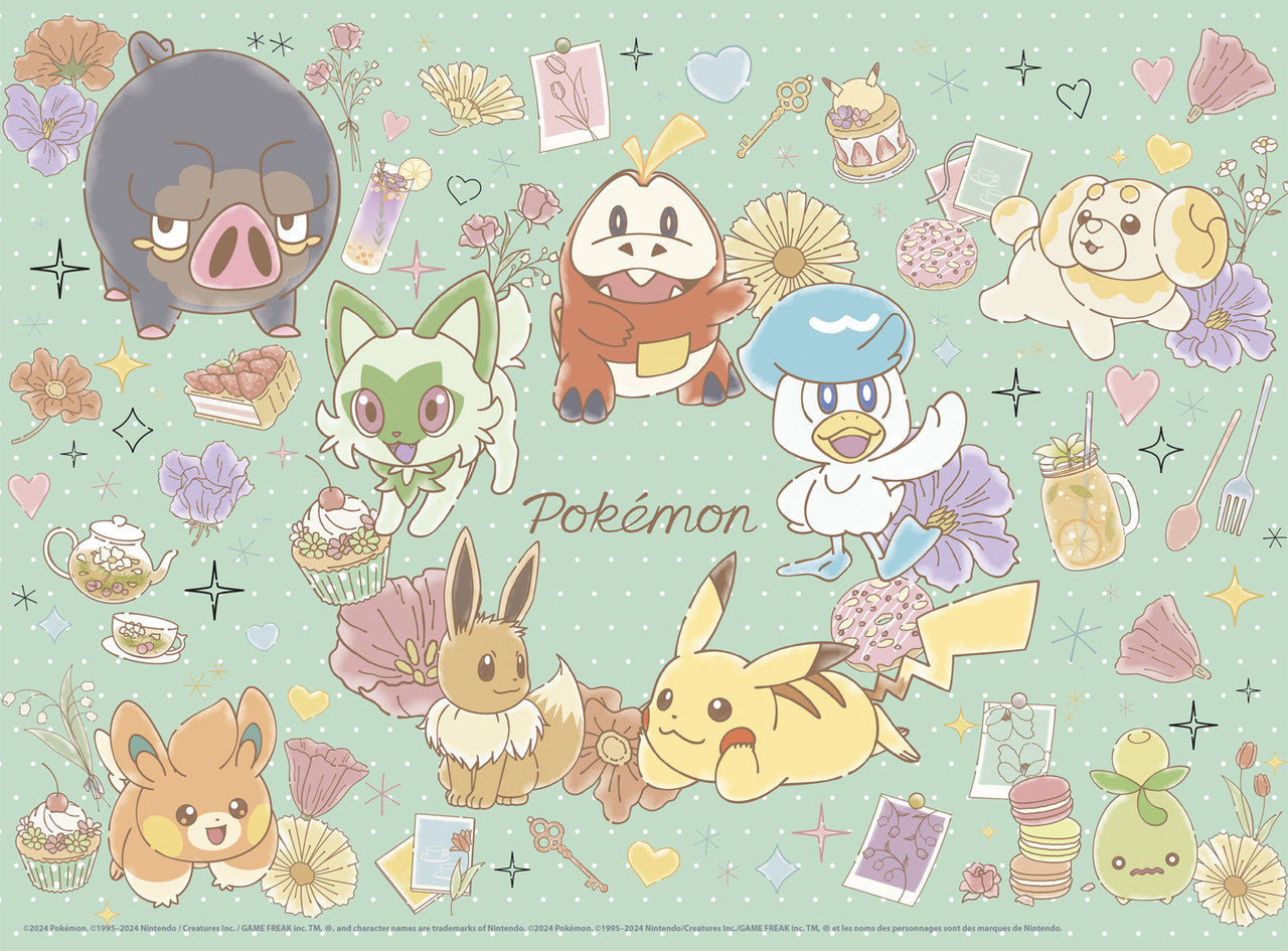 Pokémon Flower Cafe 1000 Piece Puzzle
