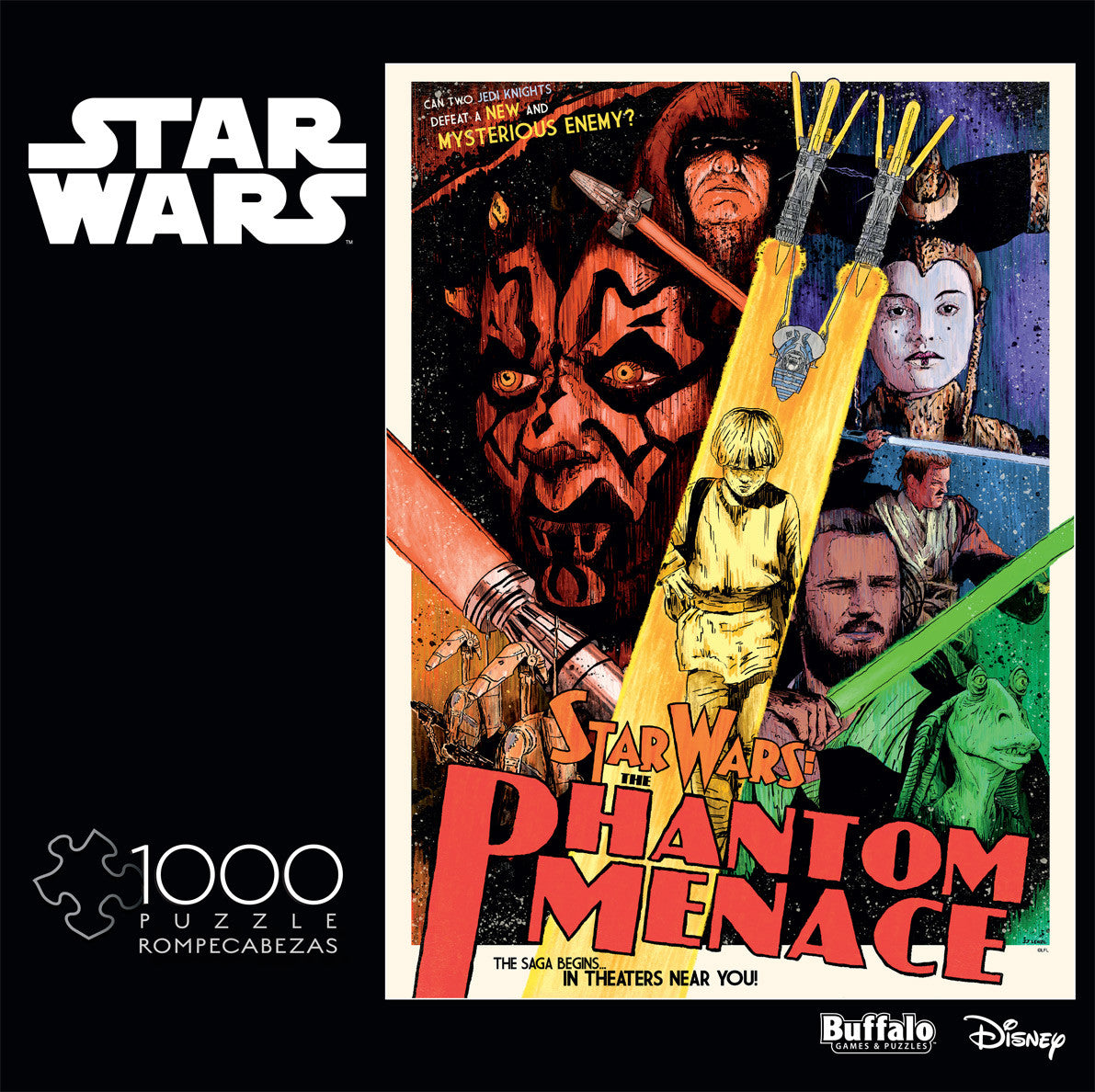 Star Wars - Mysterious Enemy 1000 Piece Puzzle