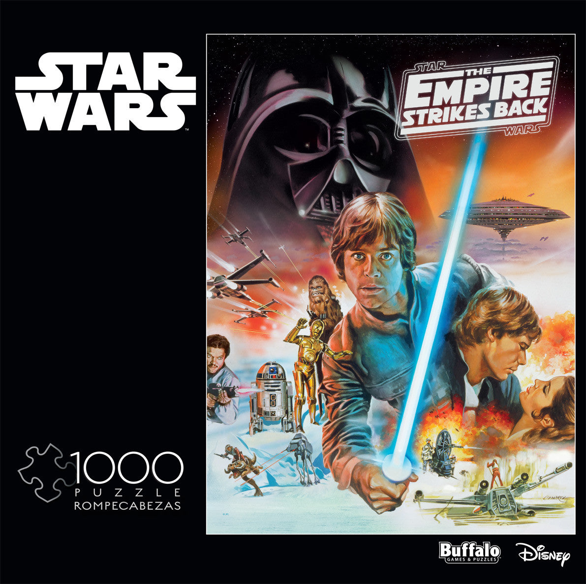 Star Wars - Imperial Forces vs The Rebels 1000 Piece Puzzle
