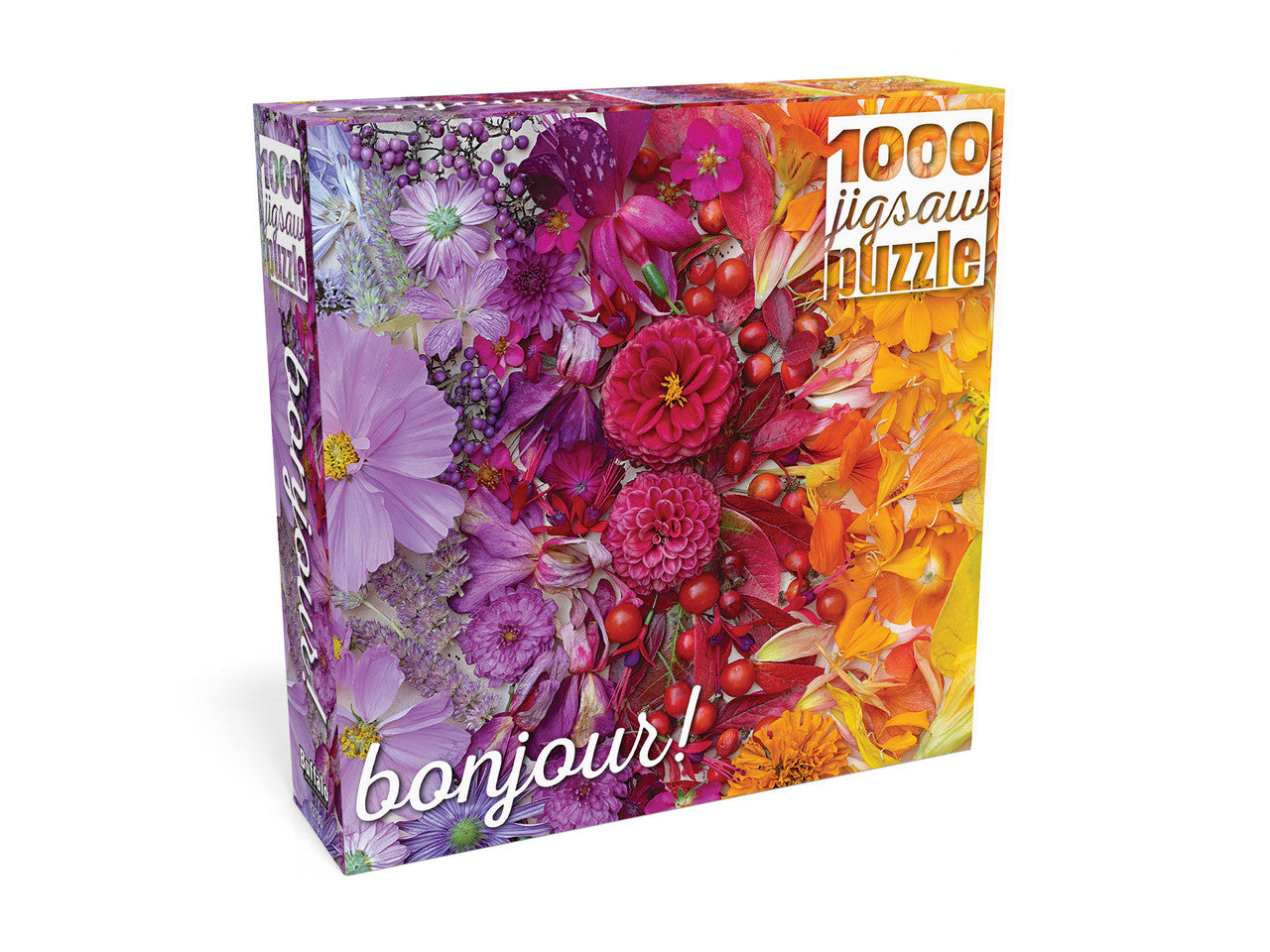Bonjour: Gradient Flora 1000 Piece Puzzle