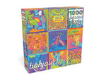 Bonjour: Neon Collage 1000 Piece Puzzle