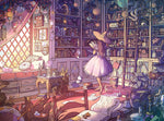 Bonjour: Witch's Library 1000 Piece Puzzle