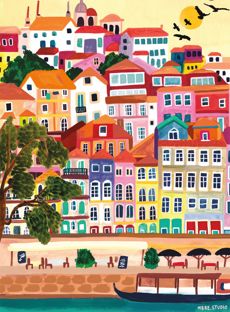 Bonjour: Porto Portugal 1000 Piece Puzzle