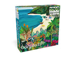 Bonjour: Beach Butterfly 1000 Piece Puzzle