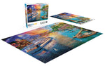Night & Day: Day to Night Canal 1000 Piece Puzzle
