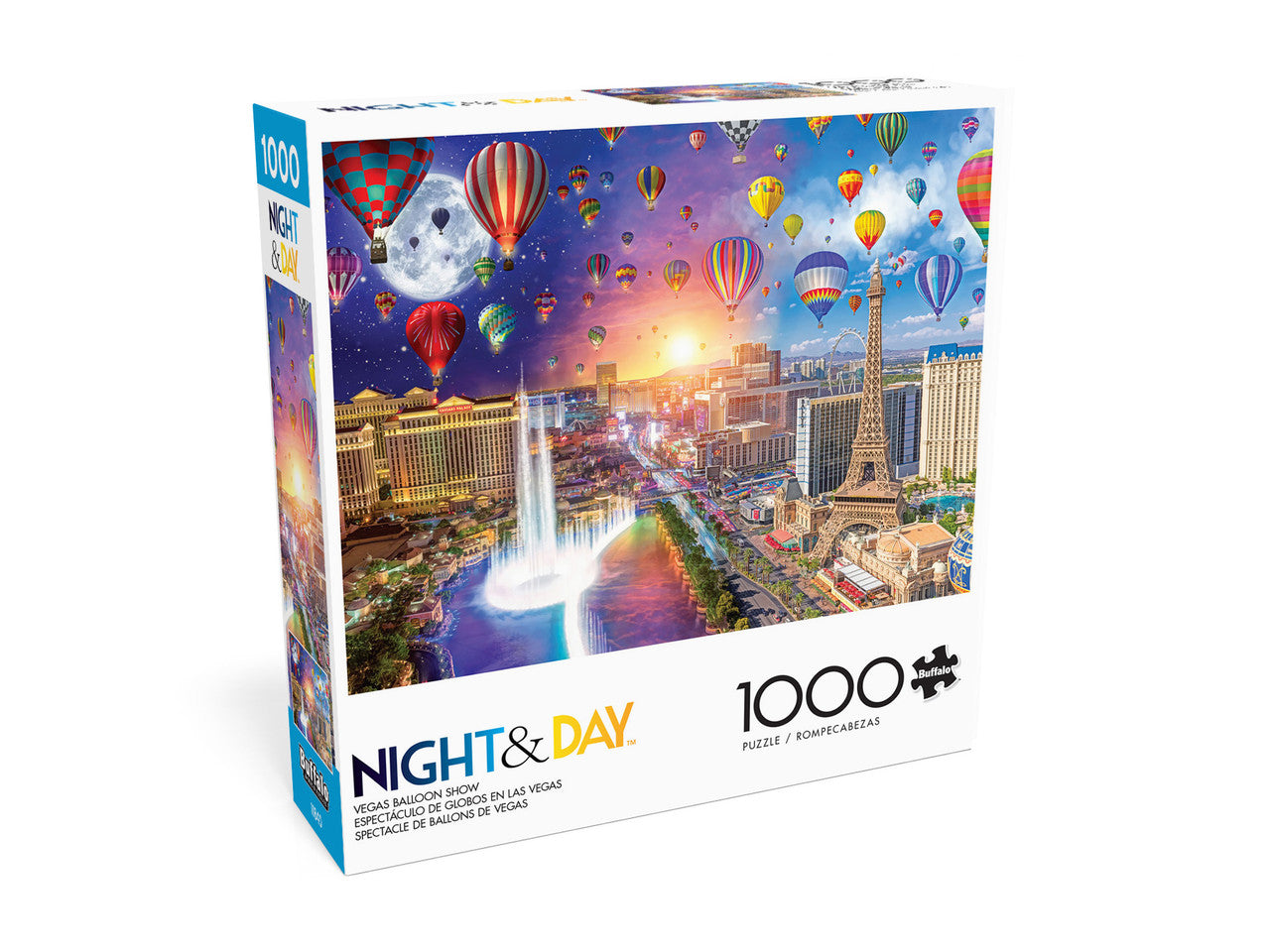 Night & Day: Vegas Balloon Show 1000 Piece Puzzle