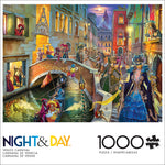 Night & Day: Venice Carnival 1000 Piece Puzzle