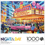 Night & Day: 1960's Cinema 1000 Piece Puzzle