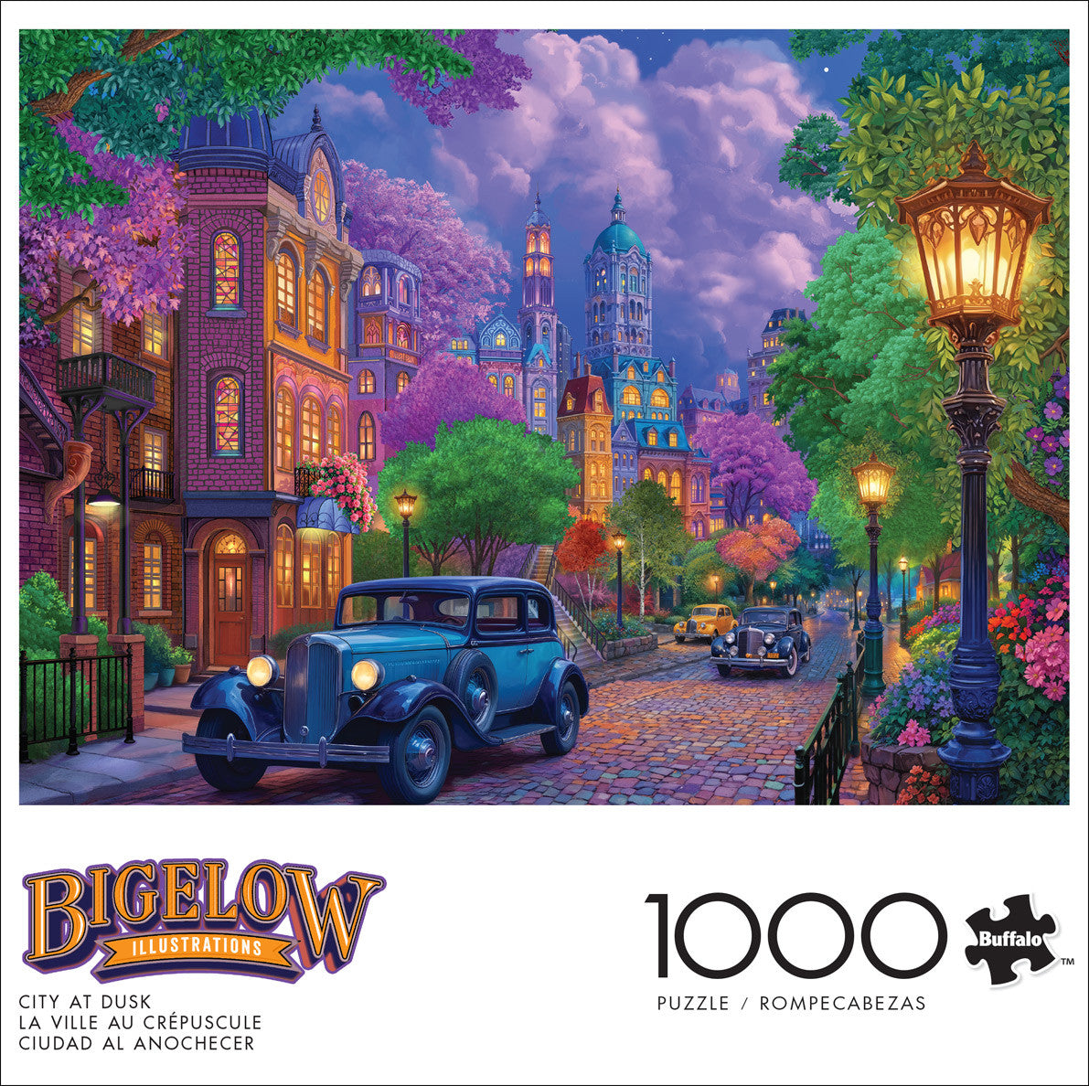 Night & Day: City at Dusk 1000 Piece Puzzle