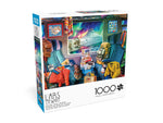 Lars Stewart: Night & Day: Iceland Train Journey 1000 Piece Puzzle
