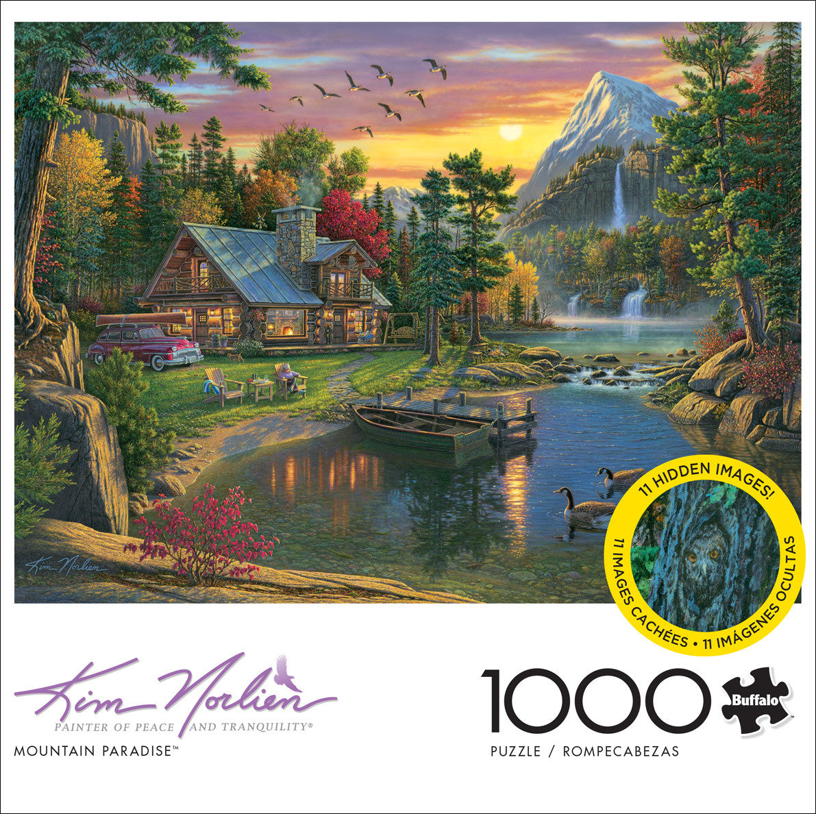Kim Norlien: Mountain Paradise 1000 Piece Puzzle