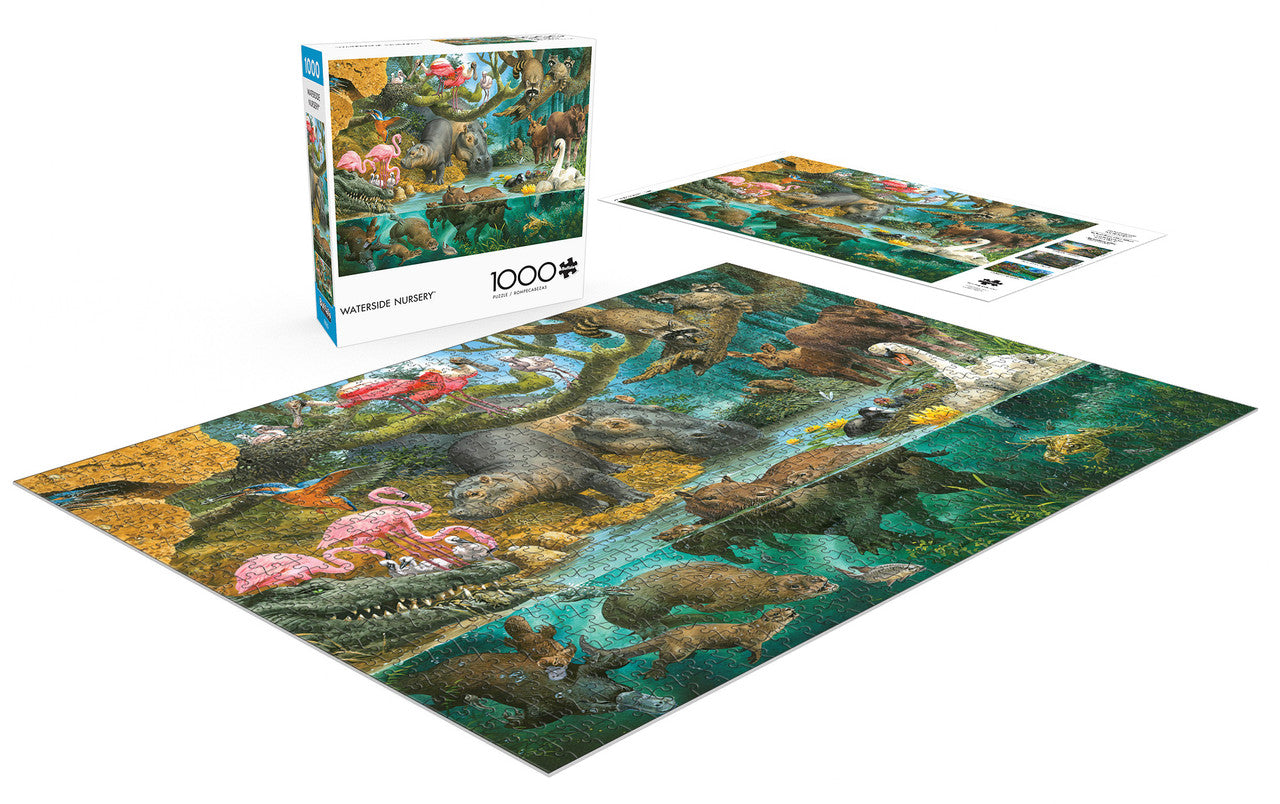 John Francis: Waterside Nursery 1000 Piece Puzzle