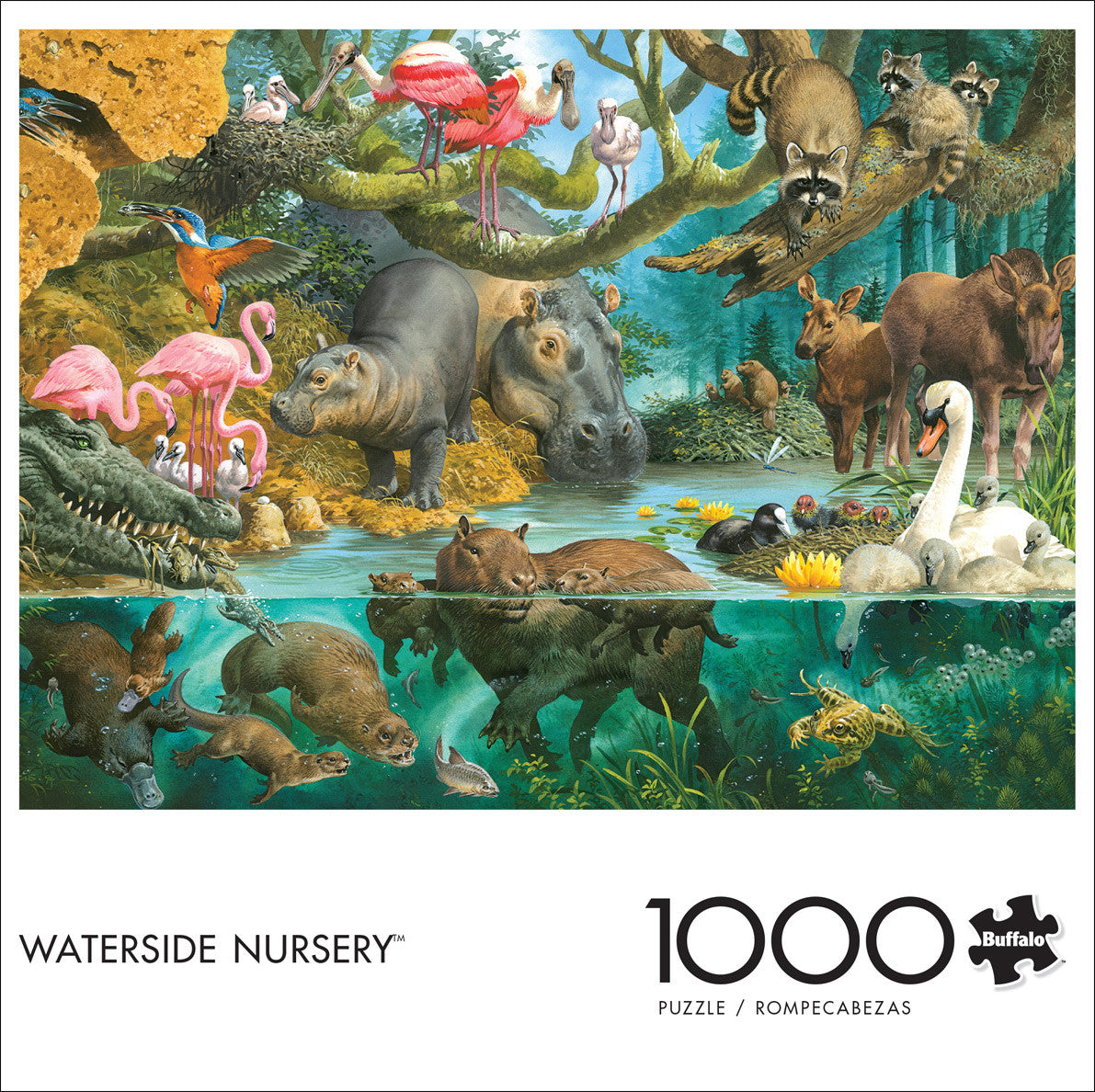 John Francis: Waterside Nursery 1000 Piece Puzzle