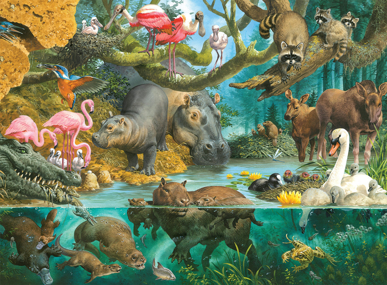 John Francis: Waterside Nursery 1000 Piece Puzzle