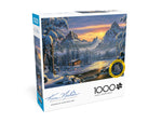 Kim Norlien: Evening on Mountain Lake 1000 Piece Puzzle