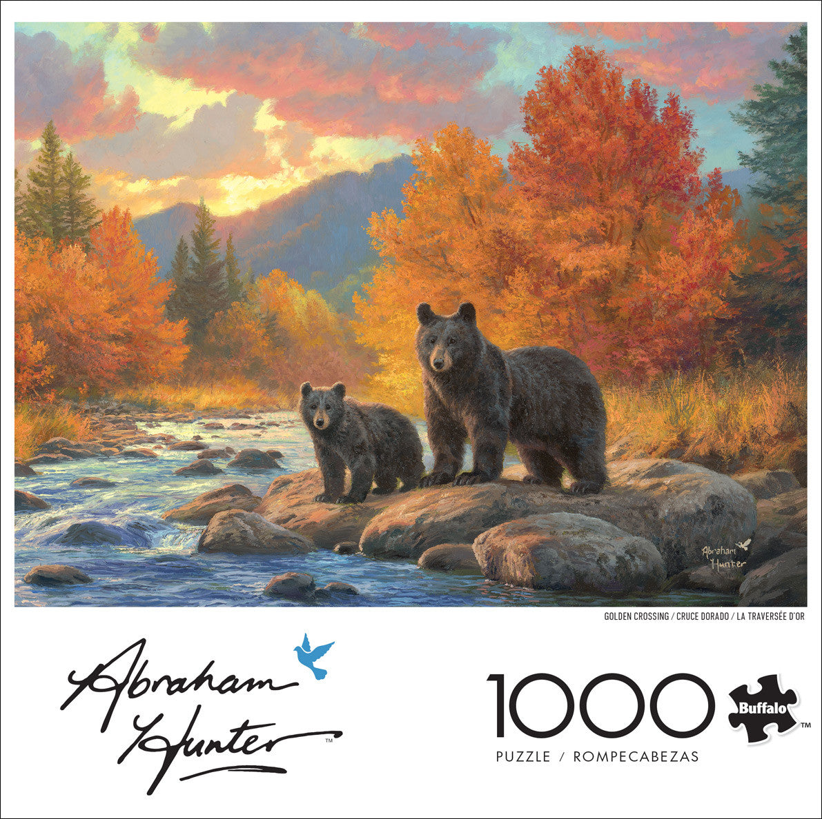Abraham Hunter: Golden Crossing 1000 Piece Puzzle