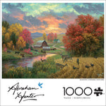 Abraham Hunter: Golden Retreat 1000 Piece Puzzle