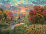 Abraham Hunter: Golden Retreat 1000 Piece Puzzle