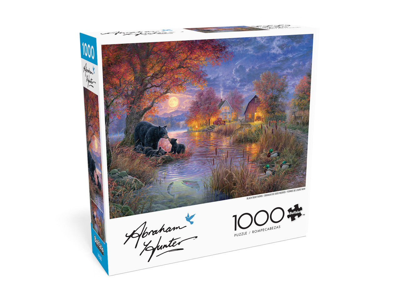 Abraham Hunter: Black Bear Farms 1000 Piece Puzzle