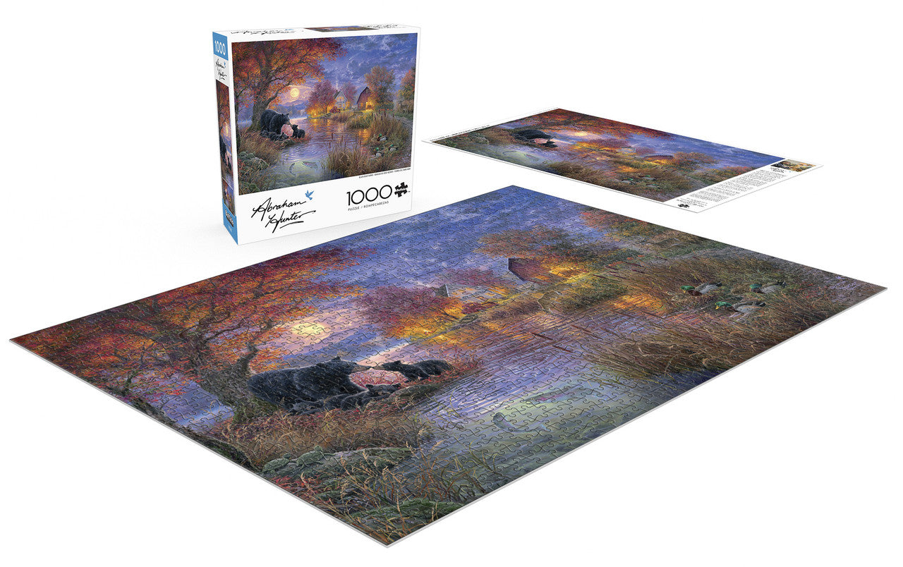Abraham Hunter: Black Bear Farms 1000 Piece Puzzle