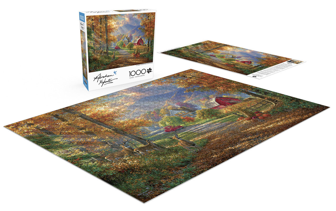 Abraham Hunter: Fall Memories 1000 Piece Puzzle
