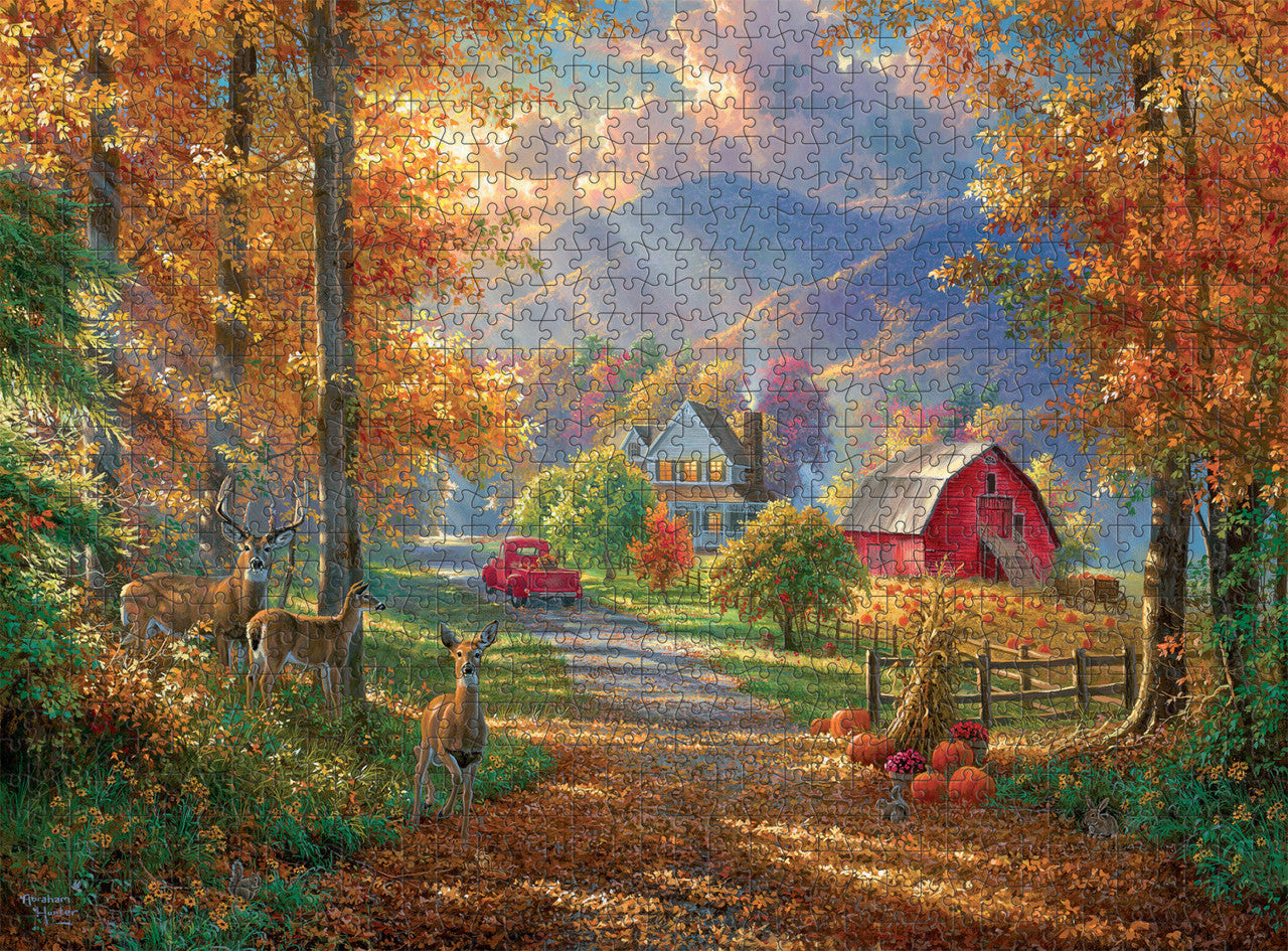 Abraham Hunter: Fall Memories 1000 Piece Puzzle